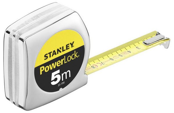Produktbild: Taschenrollbandma&szlig; PowerLock&reg; L.5m B.19mm mm/cm EG II Ku.Clip lose