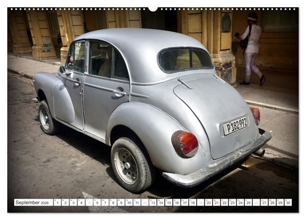 Produktbild: RENAULT - Franz&ouml;sische Klassiker in Kuba (Wandkalender 2026 DIN A2 quer), CALVENDO Monatskalender