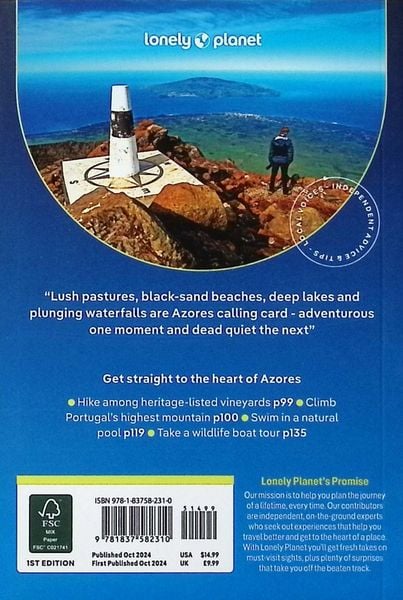 Produktbild: Lonely Planet Pocket Azores