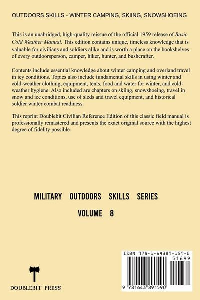 Produktbild: Basic Cold Weather Manual - FM 31-70 US Army Field Manual (1959 Civilian Reference Edition)