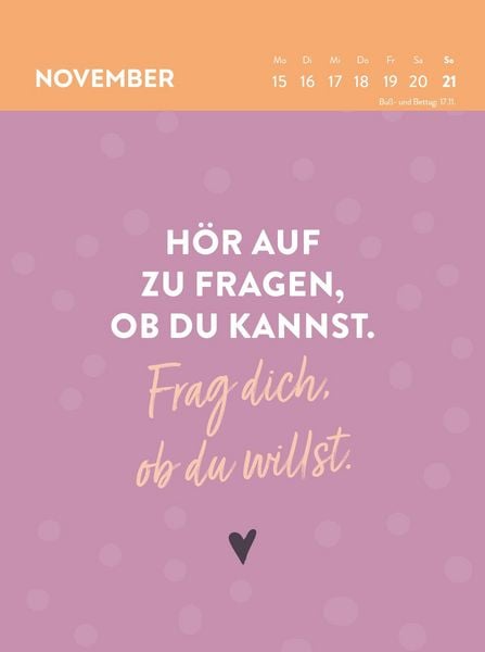 Produktbild: Wochenkalender 2027: Frauen sind gro&szlig;artig! Von perfekt war nie die Rede
