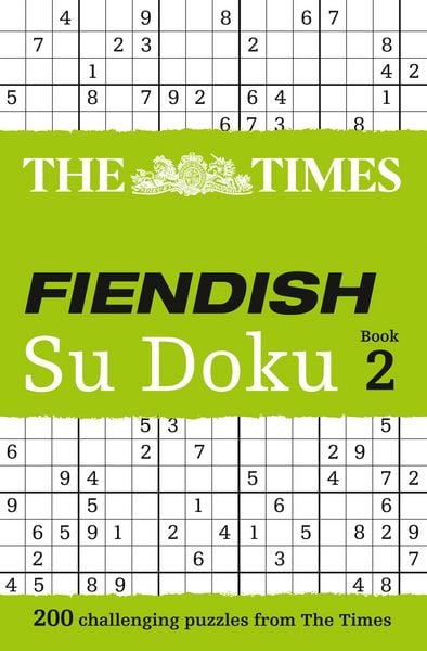 Produktbild: The Times Fiendish Su Doku Book 2