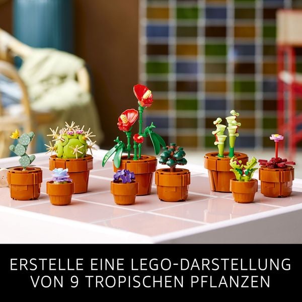 Produktbild: LEGO Icons Botanical Collection 10329 Mini Pflanzen und Blumen Set