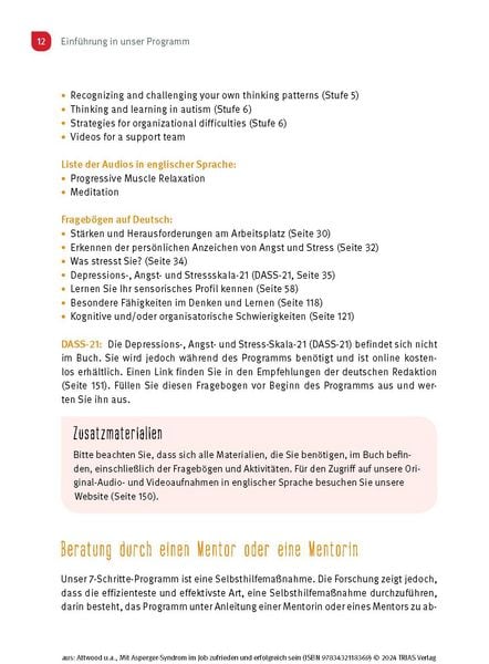 Produktbild: Mit Asperger-Syndrom im Job zufrieden und erfolgreich sein