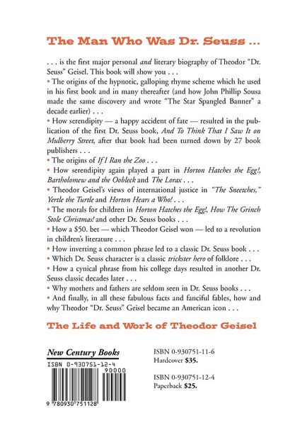 Produktbild: The Man Who Was Dr. Seuss