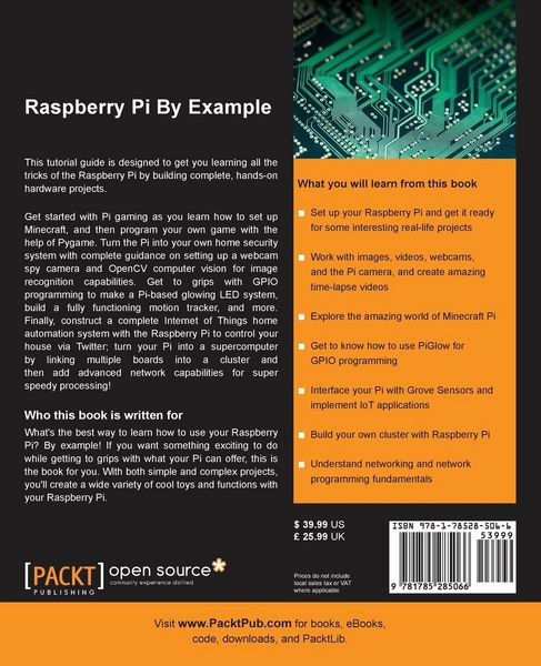 Produktbild: Raspberry Pi By Example