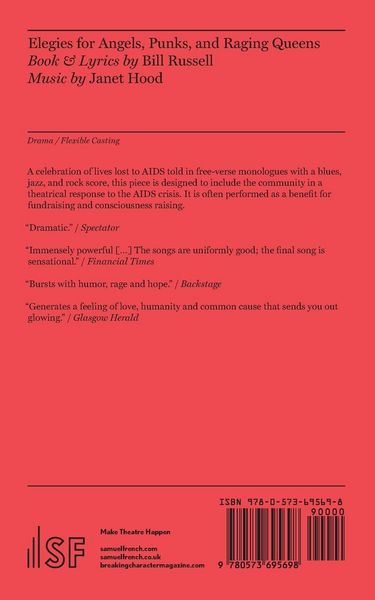 Produktbild: Elegies for Angels, Punks and Raging Queens