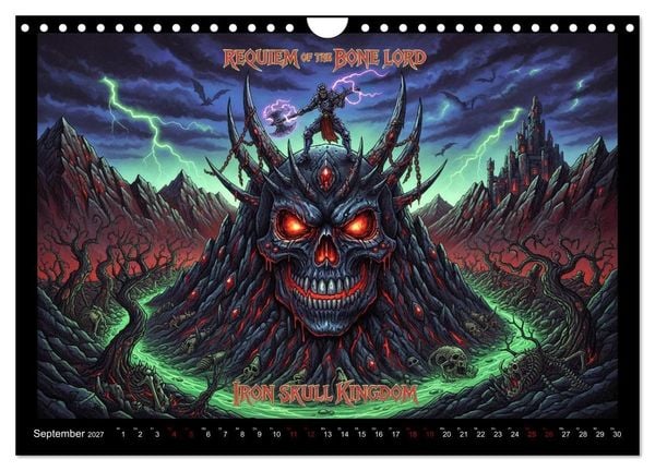Produktbild: Schrill, bizarr und wilde Haare (Wandkalender 2027 DIN A4 quer), CALVENDO Monatskalender