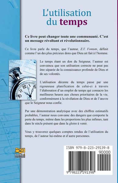 Produktbild: L'utilisation du Temps