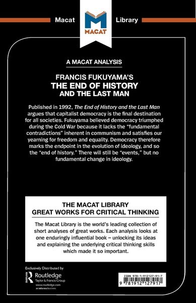 Produktbild: An Analysis of Francis Fukuyama's The End of History and the Last Man