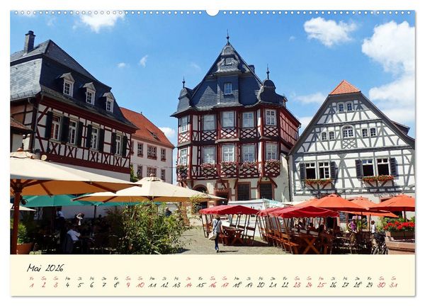 Produktbild: Malerisches Heppenheim an der Bergstra&szlig;e (hochwertiger Premium Wandkalender 2026 DIN A2 quer), Kunstdruck in Hochglanz