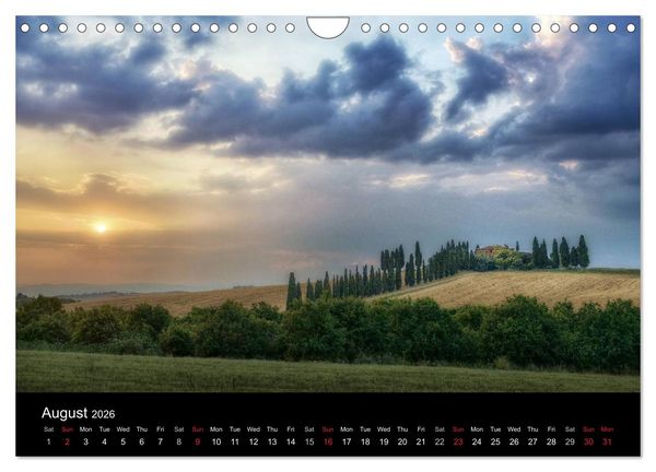 Produktbild: Magical Tuscany and Liguria (Wall Calendar 2026 DIN A4 landscape), CALVENDO 12 Month Wall Calendar