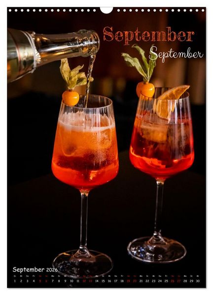 Produktbild: Mix it up - Cocktails (Wandkalender 2026 DIN A3 hoch), CALVENDO Monatskalender