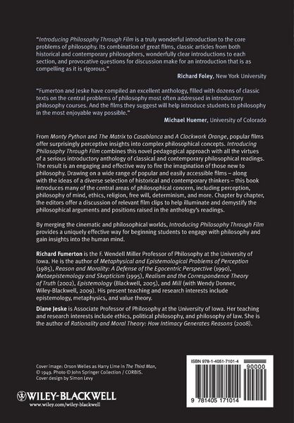 Produktbild: Introducing Philosophy Through Film