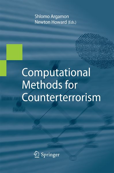 Produktbild: Computational Methods for Counterterrorism