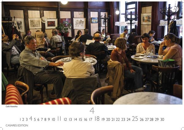 Produktbild: Wiener Caf&eacute;haus Kultur Kalender 2027 &ndash; Wandkalender | Fotokalender| &Ouml;sterreich Kalender | Alpenl&auml;nder 24x35cm | Historische & Kulturelle Kaffeehaus Motive | . & Geschenkidee
