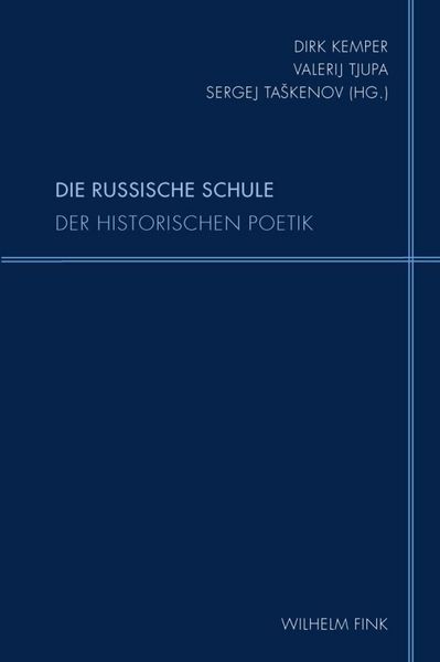 Produktbild: Die russische Schule der Historischen Poetik