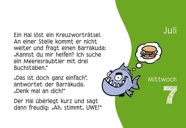 Produktbild: Kinder-Witze zum Ablachen! 2027: Mein Kalender f&uuml;r jeden Tag