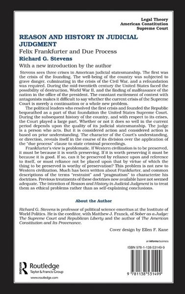 Produktbild: Reason and History in Judicial Judgment