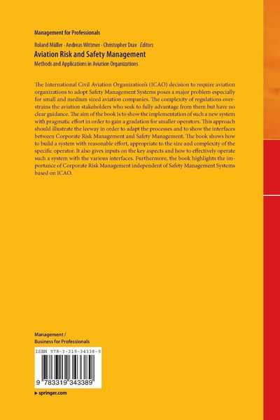 Produktbild: Aviation Risk and Safety Management