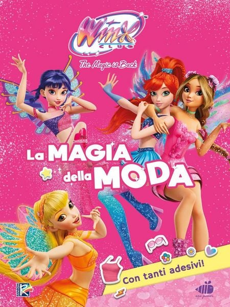 Produktbild: La magia della moda. Winx club. Con adesivi