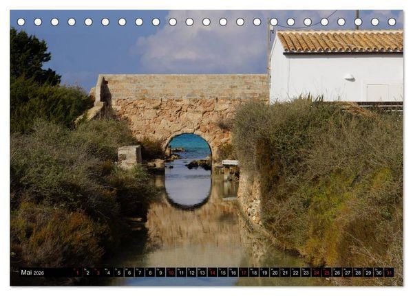 Produktbild: Formentera - Mittelmeerinsel voller Magie (Tischkalender 2026 DIN A5 quer), CALVENDO Monatskalender
