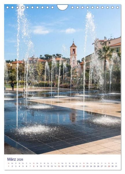 Produktbild: Nizza &ndash; Cote d'Azur 2026 (Wandkalender 2026 DIN A4 hoch), CALVENDO Monatskalender