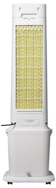 Produktbild: Sygonix Luftk&uuml;hler 90 W (L x B x H) 300 x 325 x 1130 mm Wei&szlig; mit Fernbedienung, Oszillierend, LED-Display, Timer