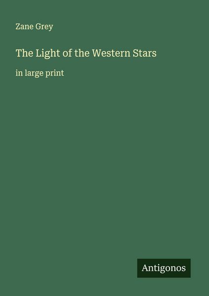 Produktbild: The Light of the Western Stars