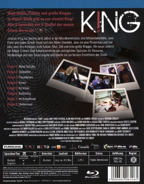 Produktbild: King - Staffel 1