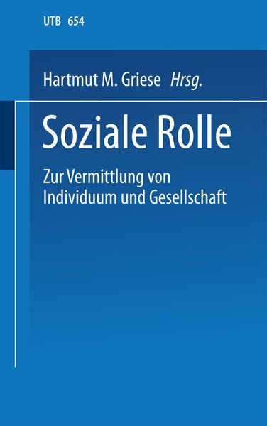 Produktbild: Soziale Rolle