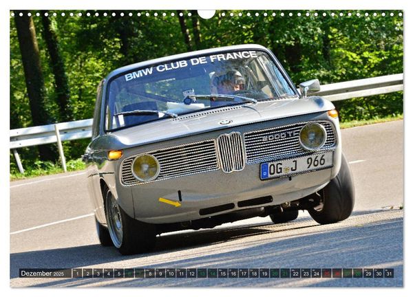 Produktbild: OLDTIMER BERGRENNEN - BMW Fahrzeuge (Wandkalender 2025 DIN A3 quer), CALVENDO Monatskalender