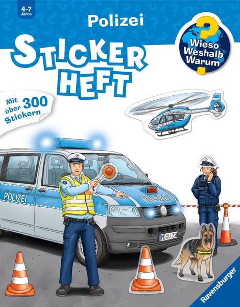 Produktbild: Wieso? Weshalb? Warum? Stickerheft - Polizei
