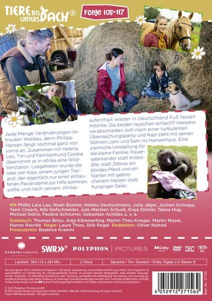 Produktbild: Tiere bis unters Dach - Staffel 9 [2 DVDs]