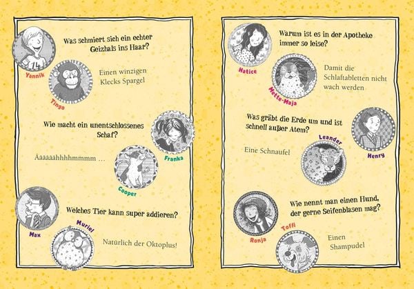 Produktbild: Die Schule der magischen Tiere Erstausstattung: Witze! &ndash; &Uuml;ber 333 magische Tier- und Sch&uuml;lerwitze