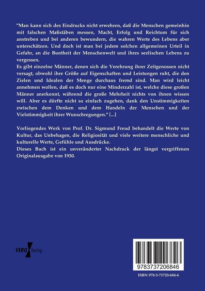 Produktbild: Das Unbehagen in der Kultur