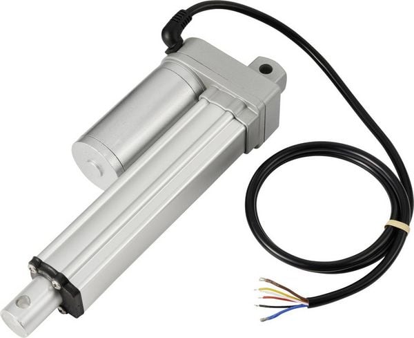 Produktbild: TRU COMPONENTS Elektrozylinder TC24-100-250P TC-13492796 Hubl&auml;nge 100 mm Schubkraft 250 N 24 V/DC 1 St.
