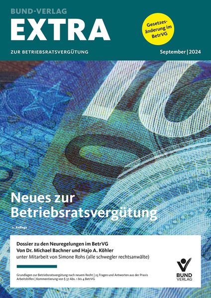 Produktbild: EXTRA zur Betriebsratsverg&uuml;tung