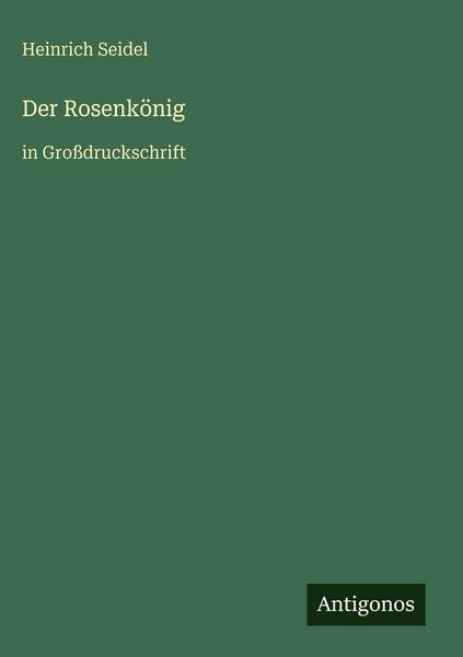 Produktbild: Der Rosenk&ouml;nig