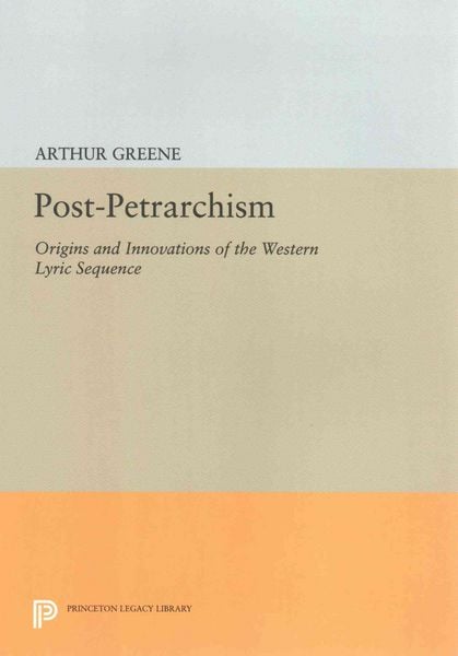 Produktbild: Post-Petrarchism