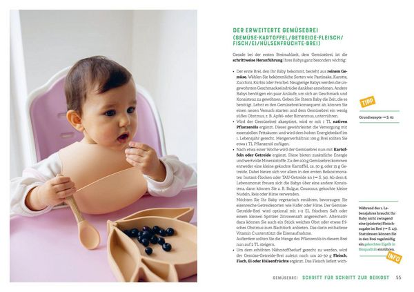 Produktbild: Das gro&szlig;e Buch von Babybrei & Beikost