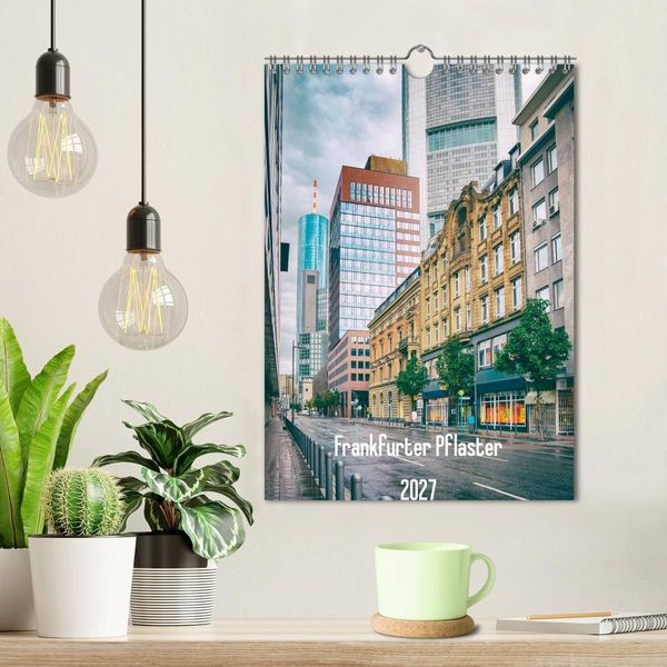Produktbild: Frankfurter Pflaster (Wandkalender 2027 DIN A4 hoch), CALVENDO Monatskalender