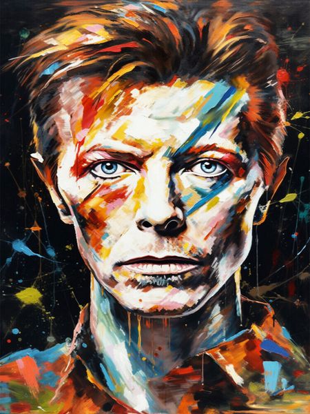 Produktbild: CALVENDO Puzzle Ein Motiv aus dem Kalender prominenten Pers&ouml;nlichkeiten kunstvolle portraits F&uuml;r immer in unseren Herzen | 1000 Teile Lege-Gr&ouml;&szlig;e 64x48cm Foto-Puzzle f&uuml;r gl&uuml;ckliche Stunden