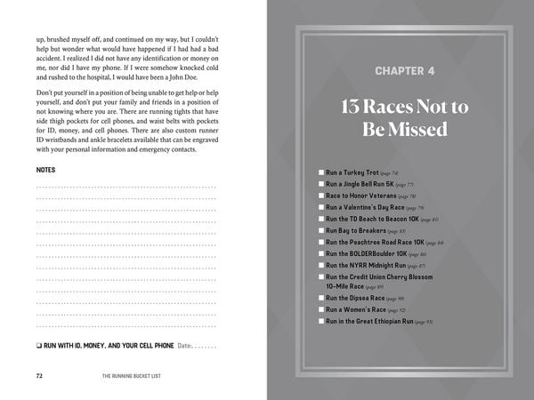 Produktbild: The Running Bucket List