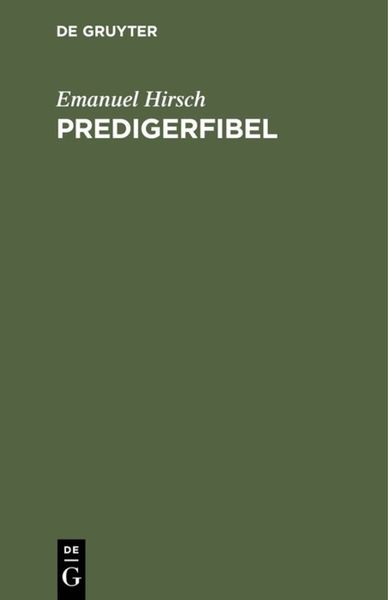 Produktbild: Predigerfibel
