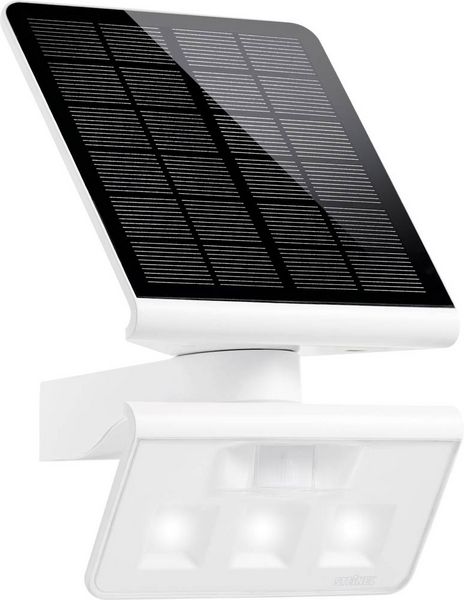 Produktbild: Steinel XSolar L-S 671006 Solar-Spot mit Bewegungsmelder 1.2W Leuchtfarben: Neutralwei&szlig;