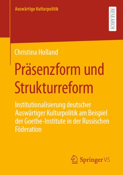 Präsenzform und Strukturreform, Taschenbuch von Christina Holland, Springer Fachmedien Wiesbaden GmbH, 9783658399375