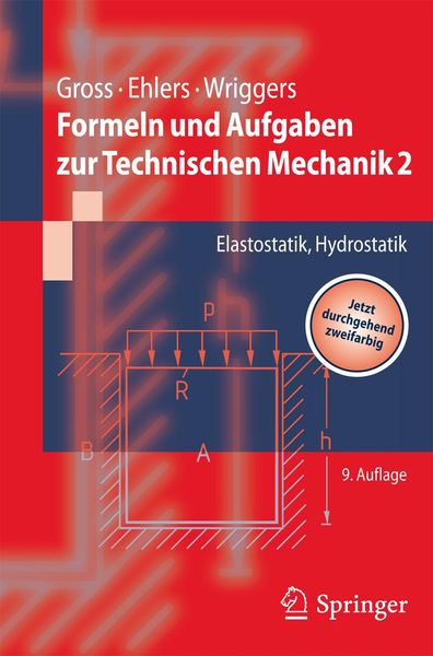 Produktbild: Formeln und Aufgaben zur Technischen Mechanik 2