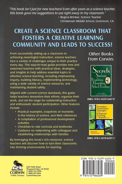 Produktbild: Secrets to Success for Science Teachers