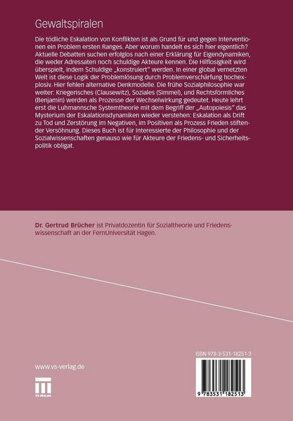 Produktbild: Gewaltspiralen